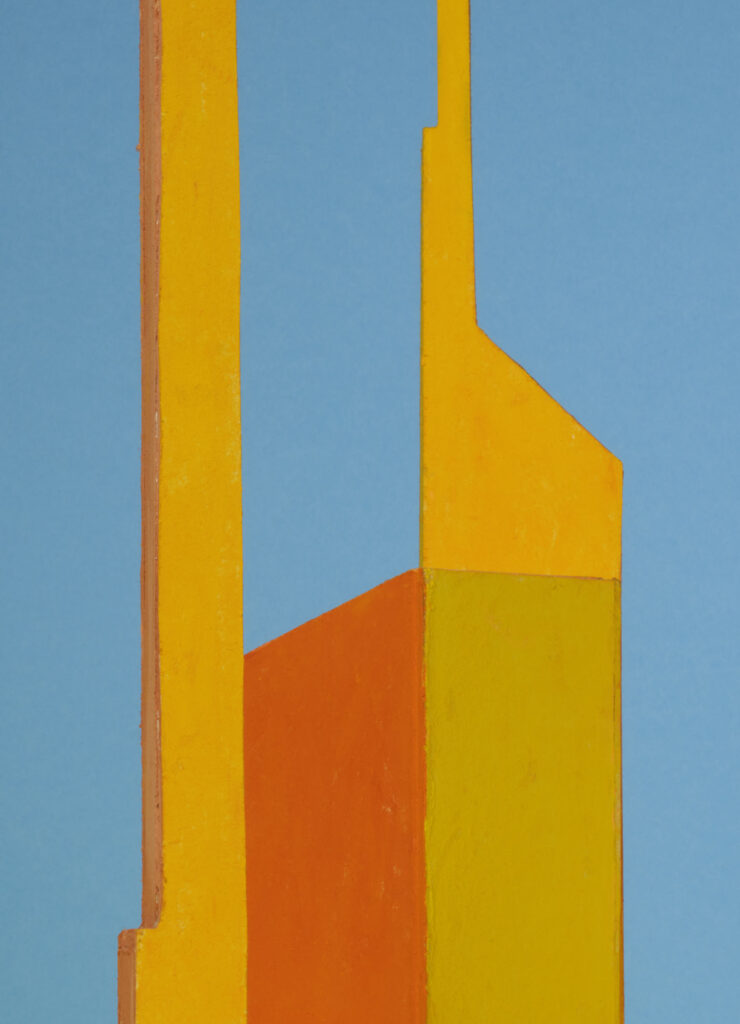 cut-outs of architecture and stacked together from new perspectives. a geometric interpretation of matisse