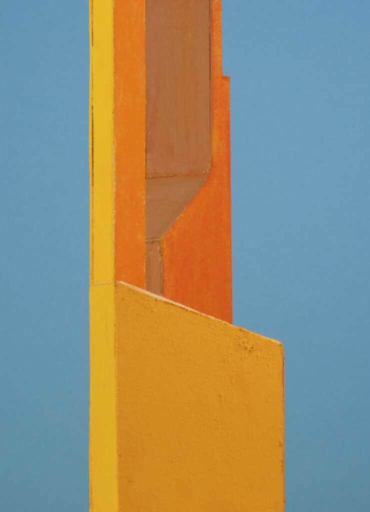 cut-outs of architecture and stacked together from new perspectives. a geometric interpretation of matisse