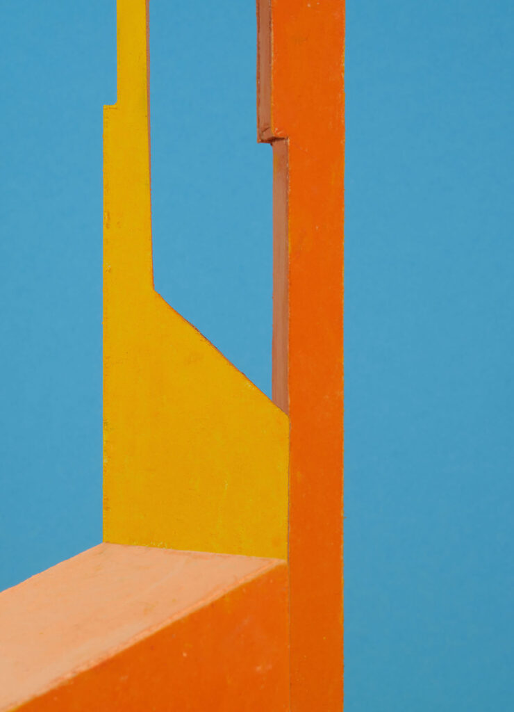 cut-outs of architecture and stacked together from new perspectives. a geometric interpretation of matisse