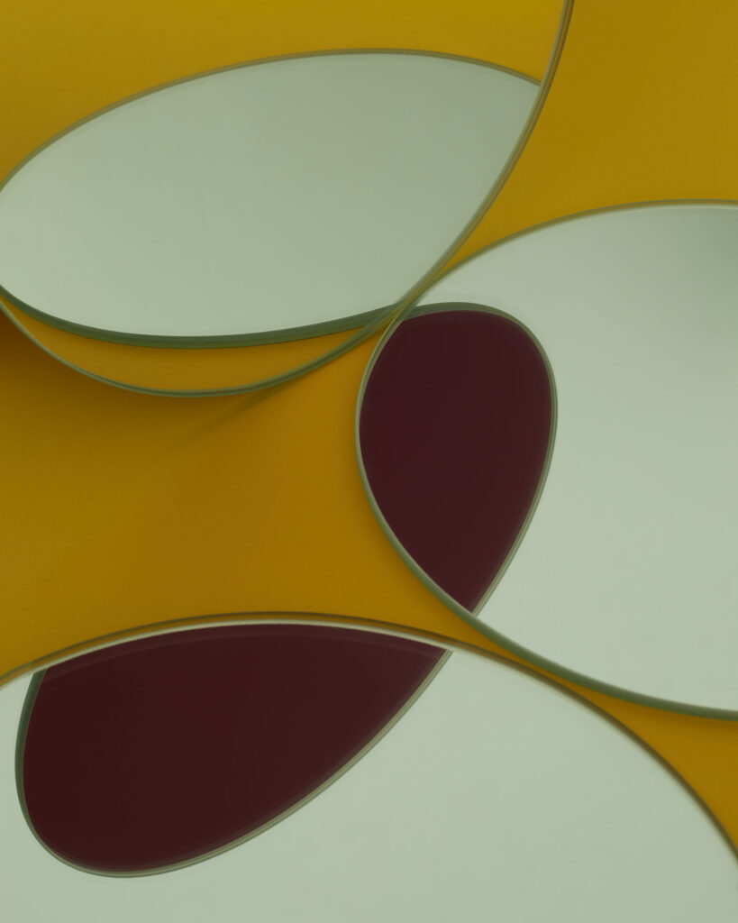 mirror photographs to show how reflection work within mirrors with the help of colours