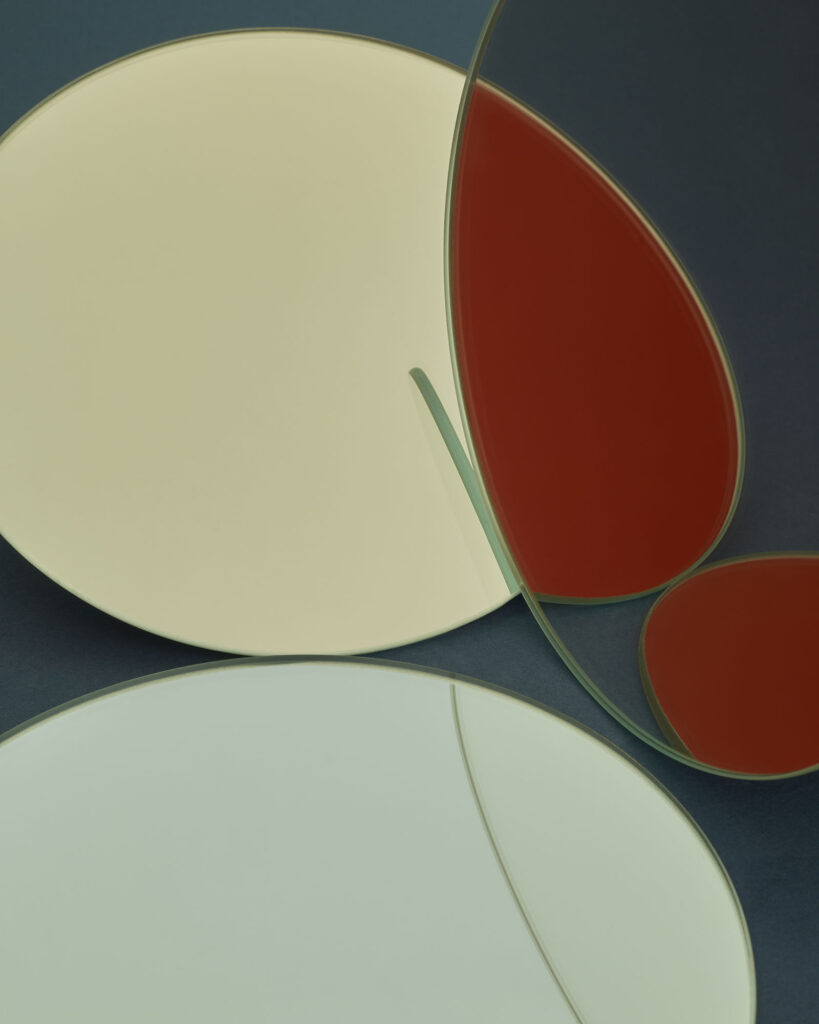 mirror photographs to show how reflection work within mirrors with the help of colours