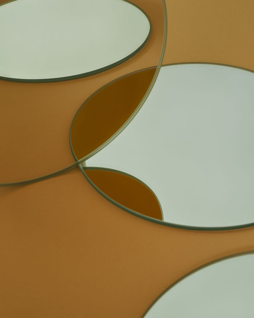 mirror photographs to show how reflection work within mirrors with the help of colours