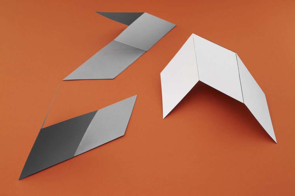 isthatallthereis deep exploration of the rhombus shape and a visual dialog with colour and shape