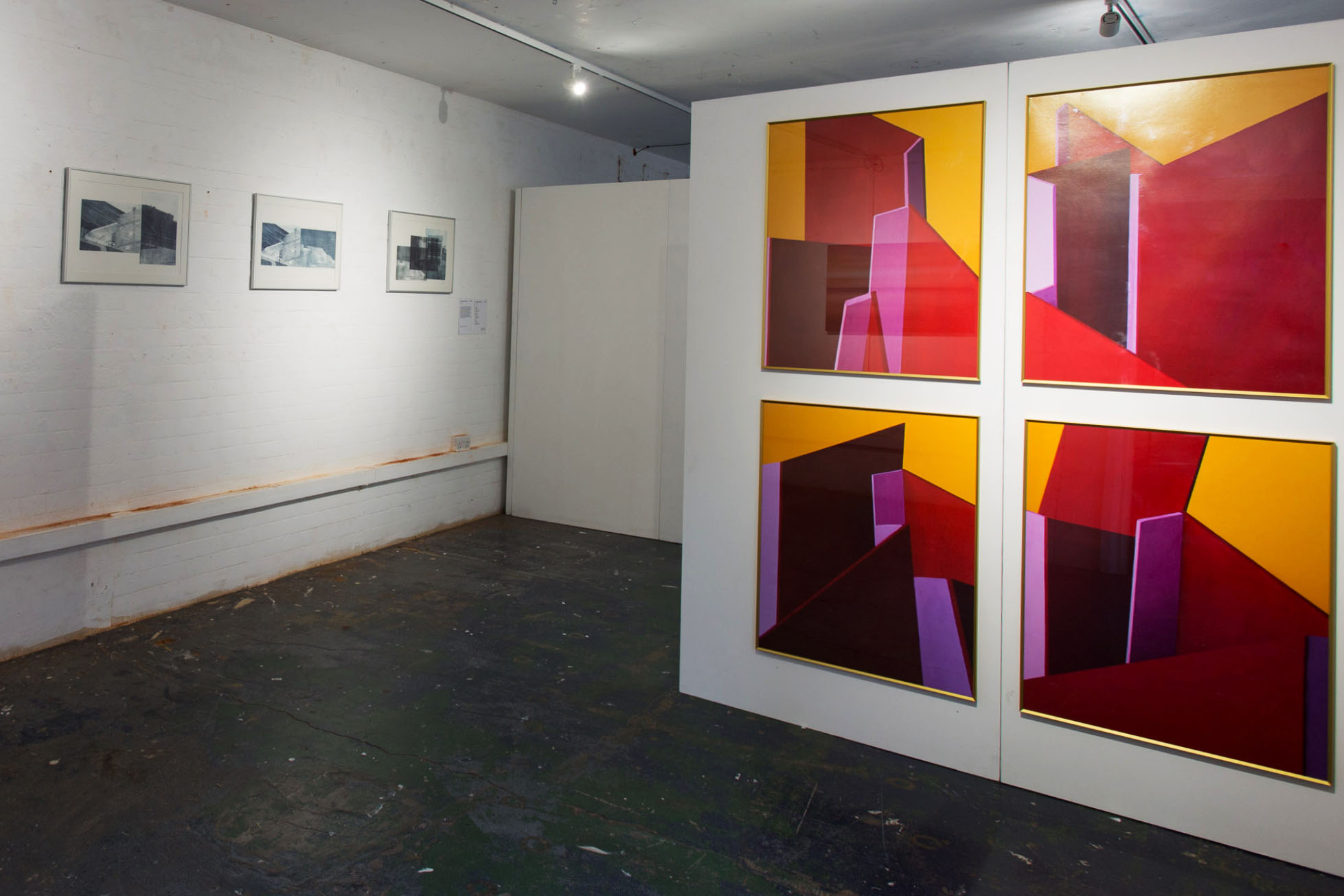 geometric colour composition from vianca reinig's photographic work.